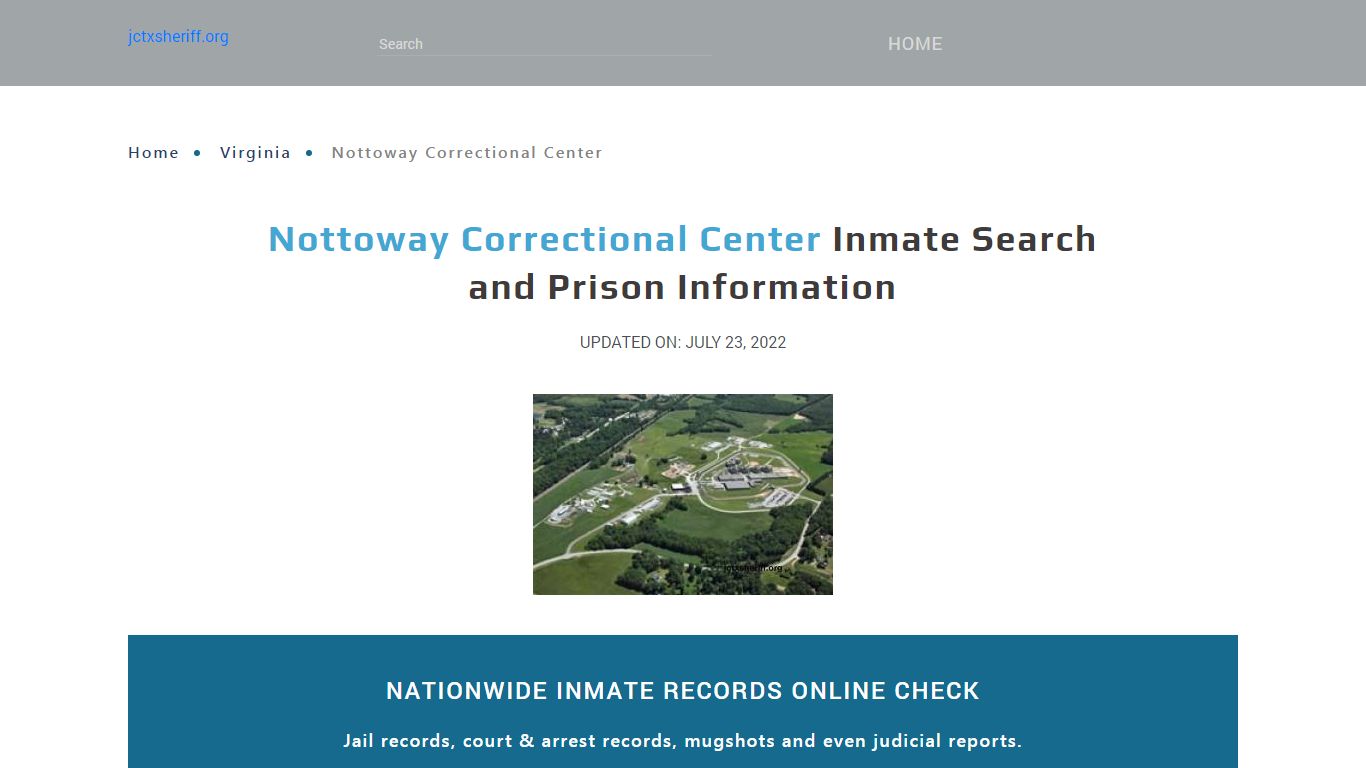 Nottoway Correctional Center Inmate Search, Visitation, Phone no ...